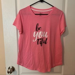 Secret treasures be-you-tiful be beautiful graphic sleep top
